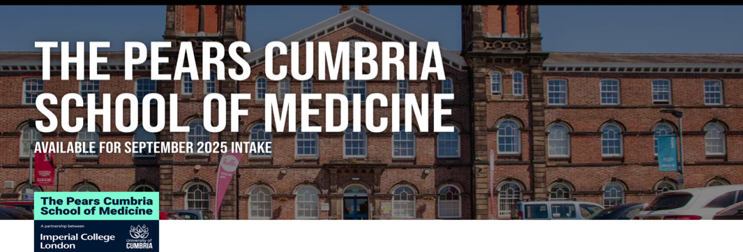 A NEW GRADUATE ENTRY MEDICAL SCHOOL IN AND FOR CUMBRIA HAS BEEN ESTABLISHED IN PARTNERSHIP WITH IMPE